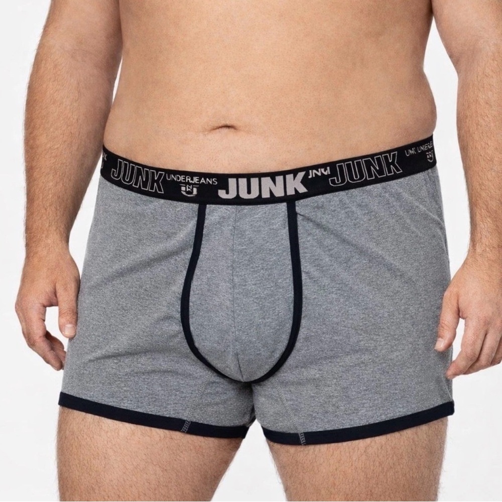 Men's Junk Gray Boxer Briefs